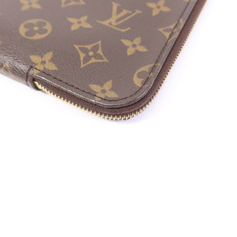 LOUIS VUITTON Monogram Poche Document Briefcase金扣手提包-9