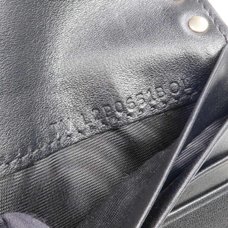 Valentino 牛皮皮革Rockstud Wallet金扣長錢包-14