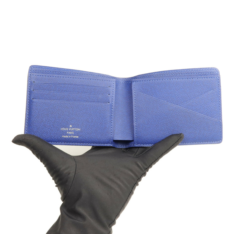 LOUIS VUITTON Taigarama Multiple Wallet錢包-6