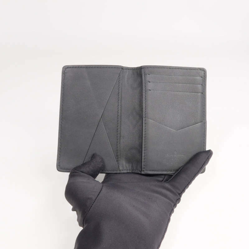LOUIS VUITTON Monogram Taurillon Pocket Organizer卡片套-6