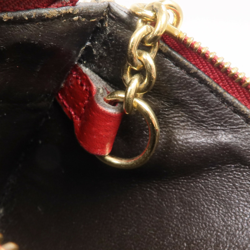 GUCCI 塗層帆布Coin/Card Case金扣零錢包/卡片套-13