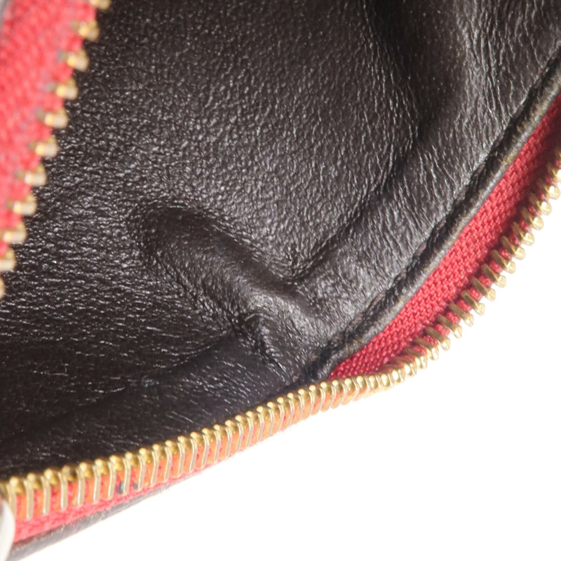 GUCCI 塗層帆布Coin/Card Case金扣零錢包/卡片套-15