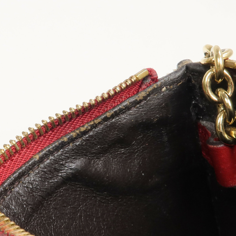 GUCCI 塗層帆布Coin/Card Case金扣零錢包/卡片套-16