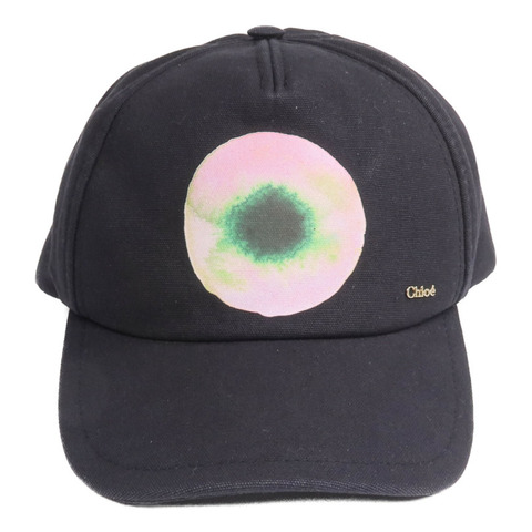 Chloe 棉質Baseball Cap金扣帽子