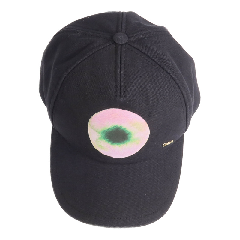 Chloe 棉質Baseball Cap金扣帽子-4