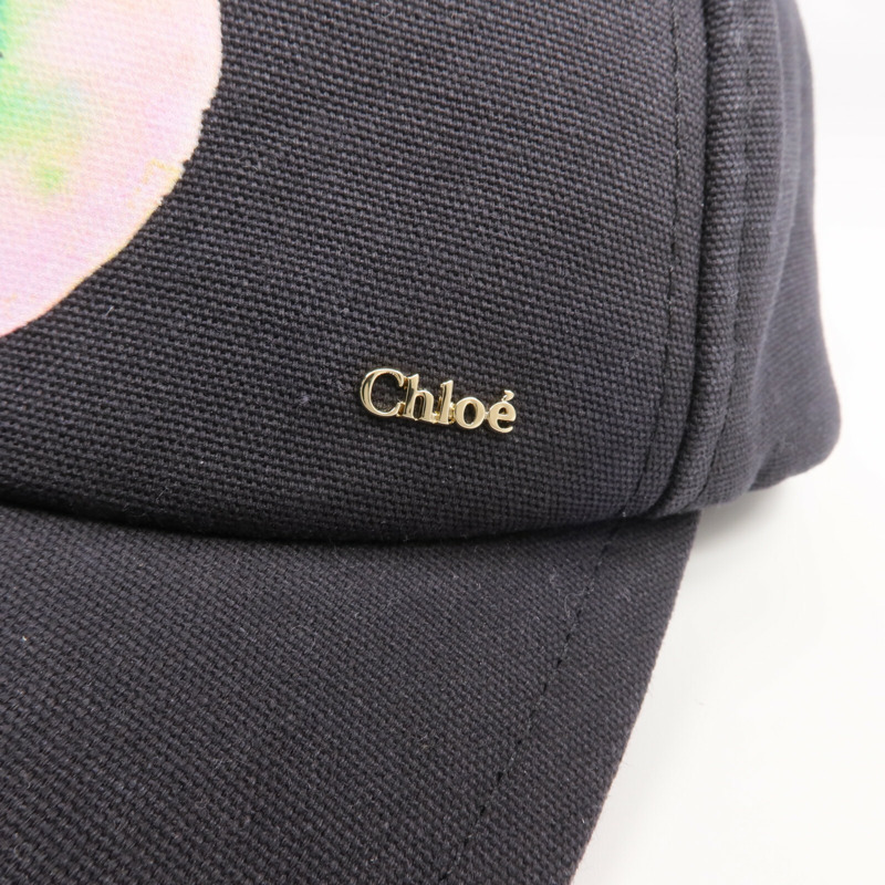 Chloe 棉質Baseball Cap金扣帽子-5