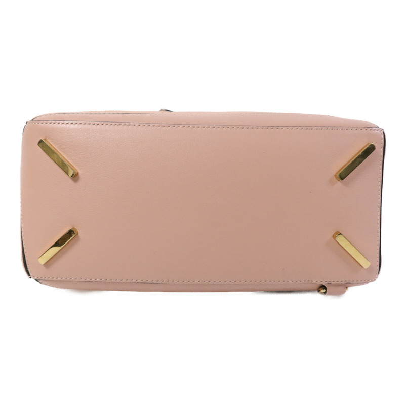 LOEWE 牛皮皮革Puzzle Medium金扣手挽肩背兩用袋-3