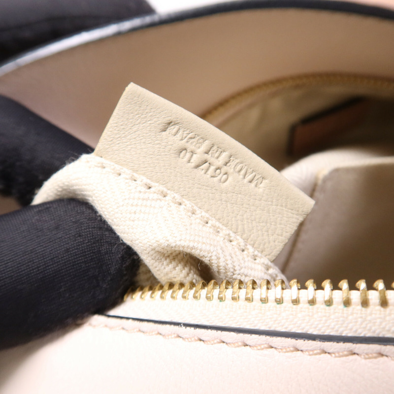 LOEWE 牛皮皮革Puzzle Medium金扣手挽肩背兩用袋-7