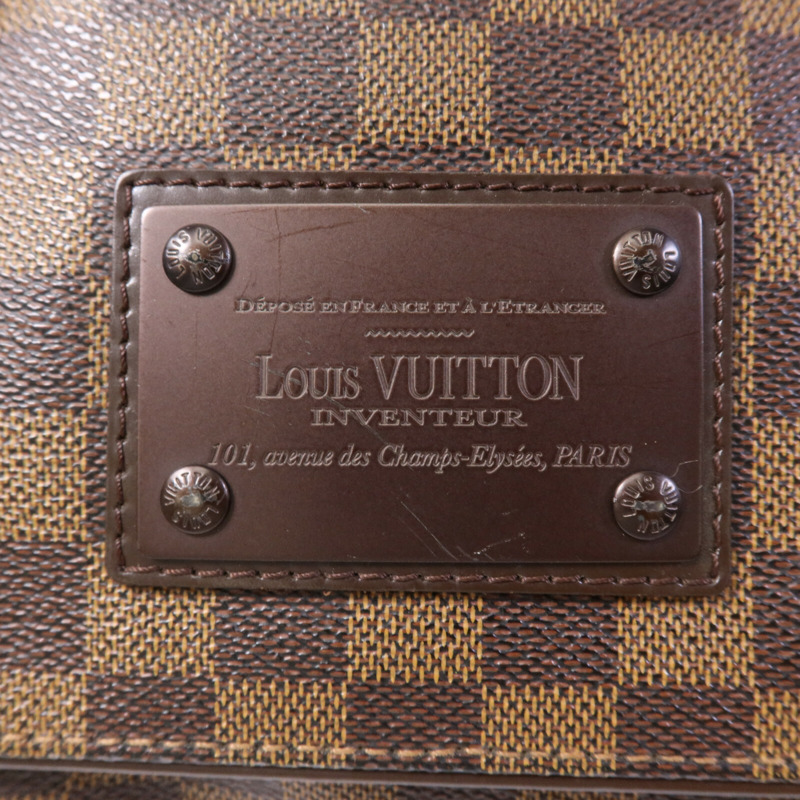 LOUIS VUITTON Damier Brooklyn GM肩背袋-6