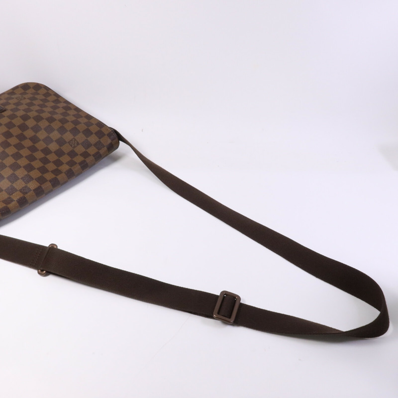 LOUIS VUITTON Damier Brooklyn GM肩背袋-8