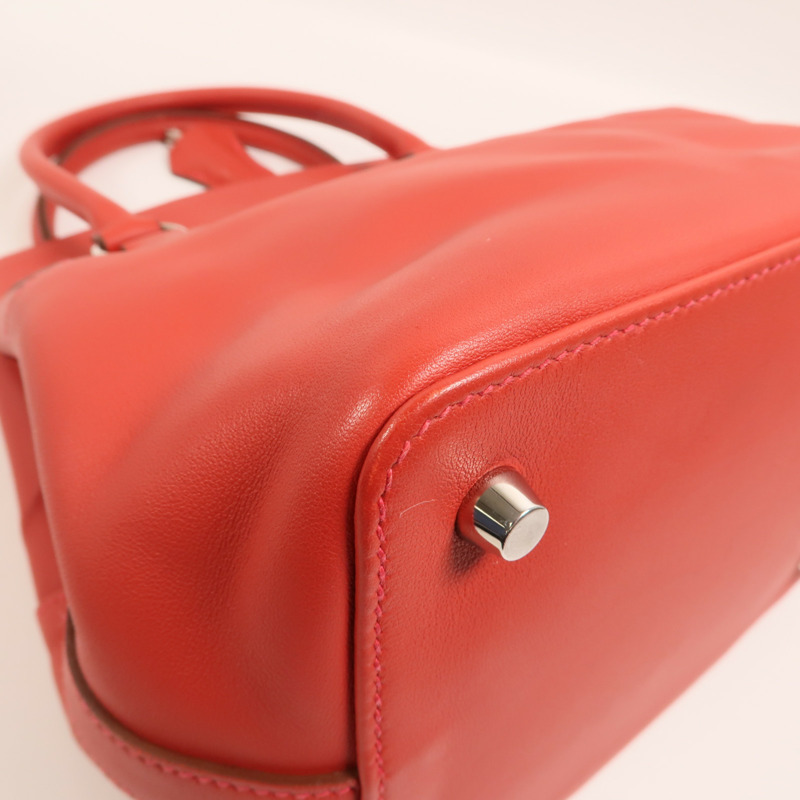 HERMES Swift皮革Toolbox 20銀扣手挽肩背兩用袋-13