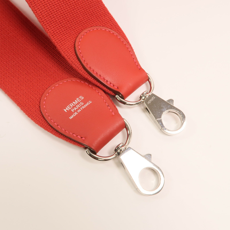 HERMES Swift皮革Toolbox 20銀扣手挽肩背兩用袋-14