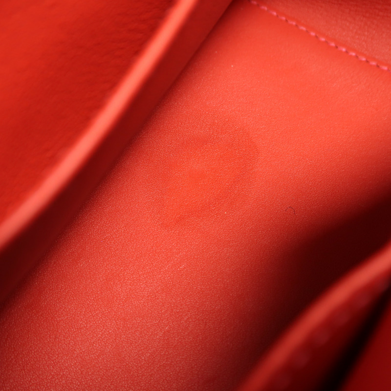 HERMES Swift皮革Toolbox 20銀扣手挽肩背兩用袋-15