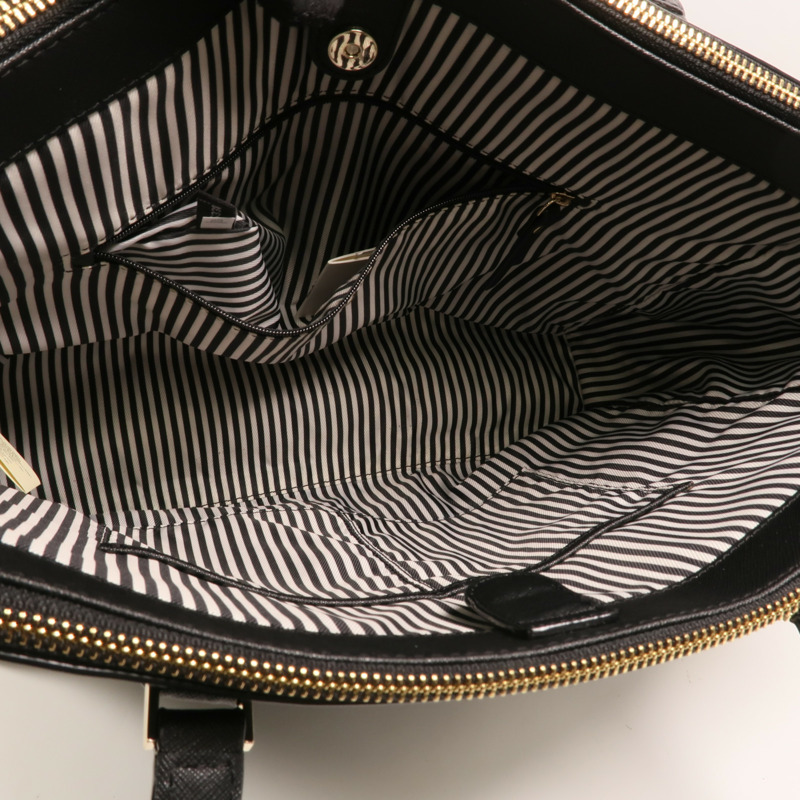 Kate Spade 帆布Tote Bag金扣手挽袋-4