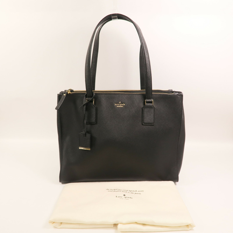 Kate Spade 帆布Tote Bag金扣手挽袋-8
