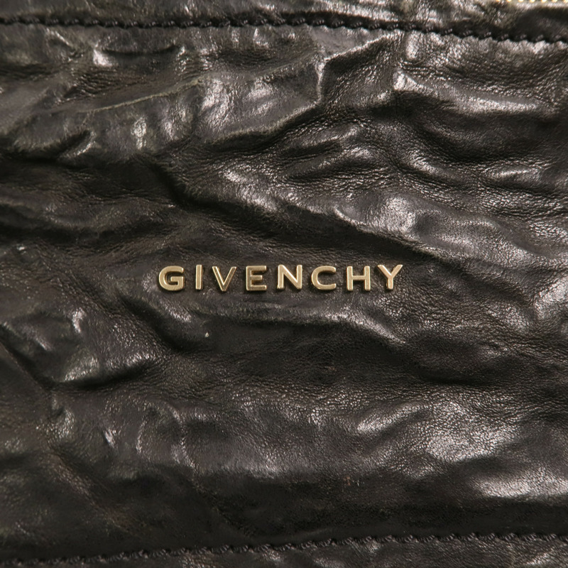 GIVENCHY 牛皮皮革Pandora金扣肩背袋-7