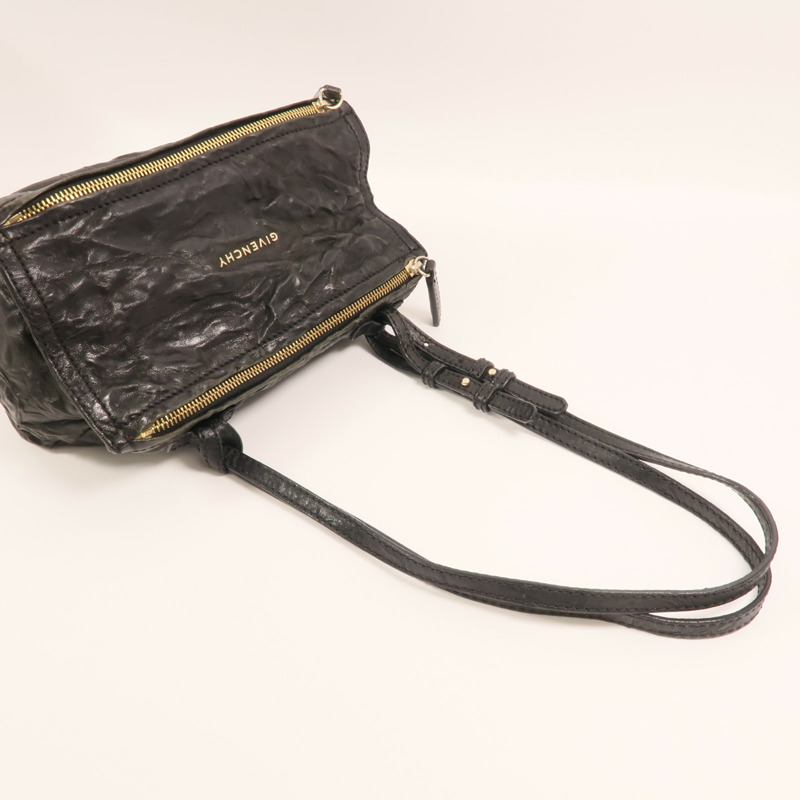 GIVENCHY 牛皮皮革Pandora金扣肩背袋-8