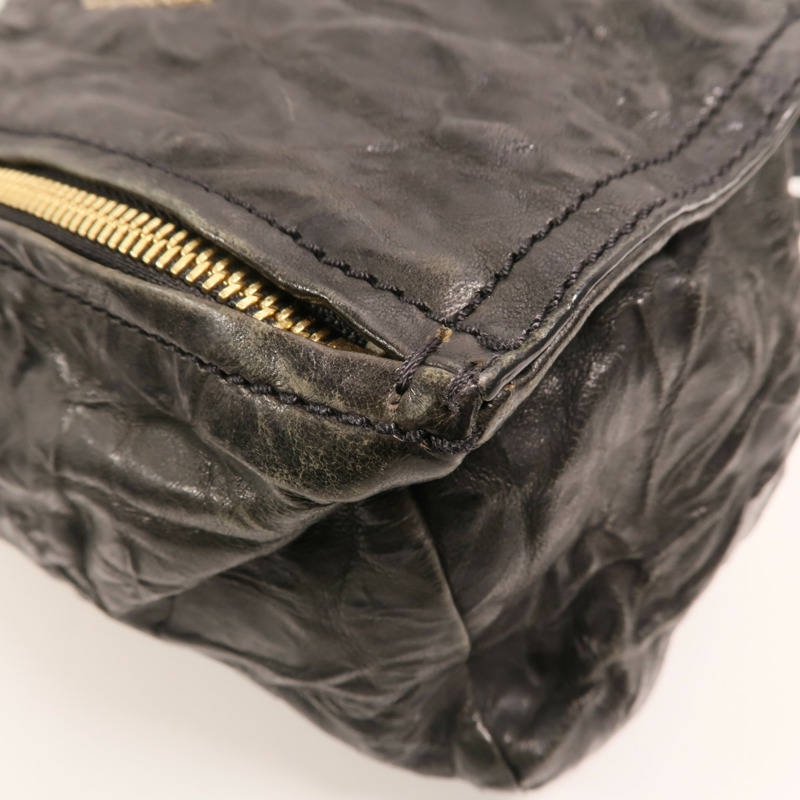 GIVENCHY 牛皮皮革Pandora金扣肩背袋-9