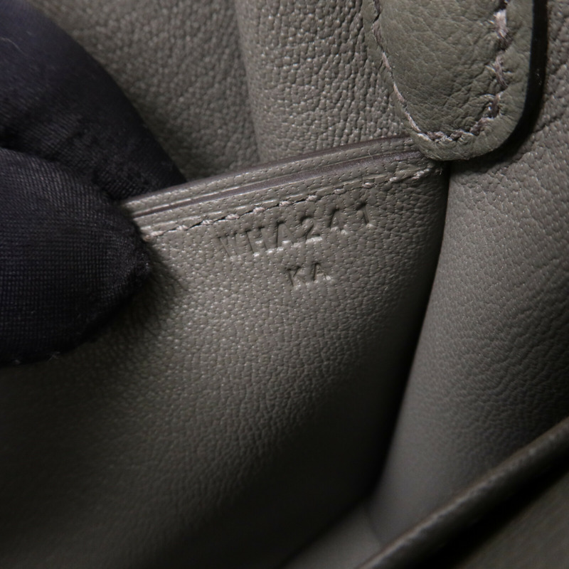 HERMES Evercolor皮革Roulis Mini銀扣肩背袋Giris Meyer-7