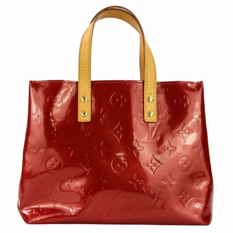 路易威登 Monogram Vernis Lead PM 手提包 M91990 紅色 女士