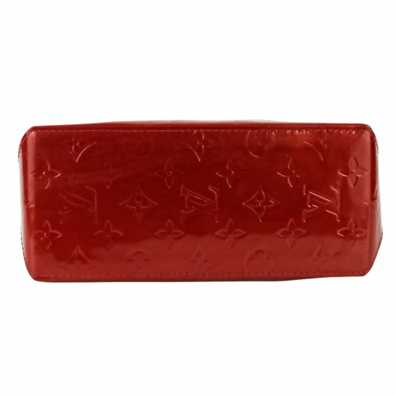 路易威登 Monogram Vernis Lead PM 手提包 M91990 紅色 女士-4