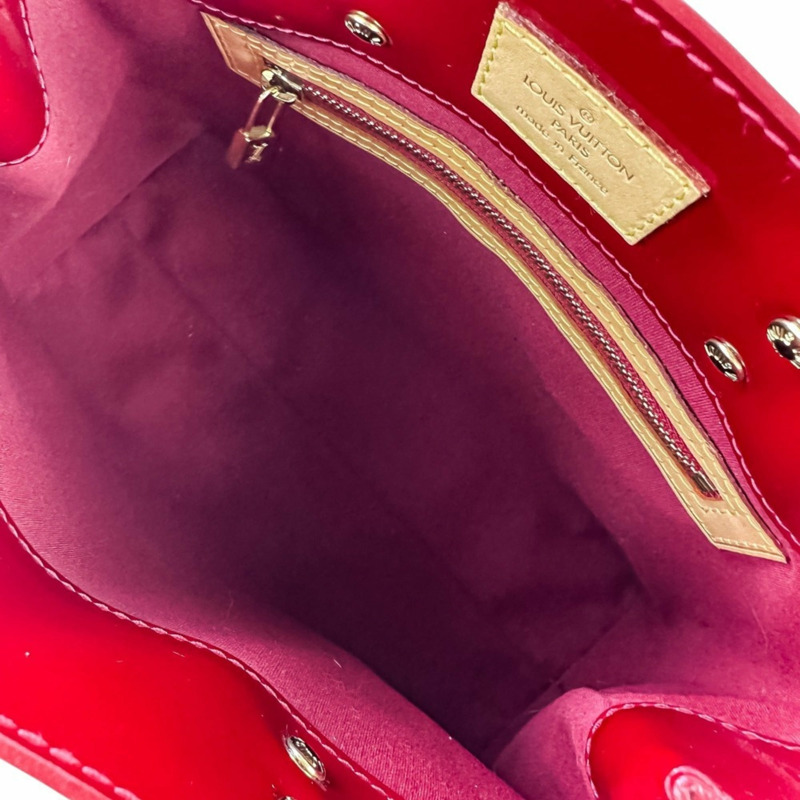 路易威登 Monogram Vernis Lead PM 手提包 M91990 紅色 女士-7