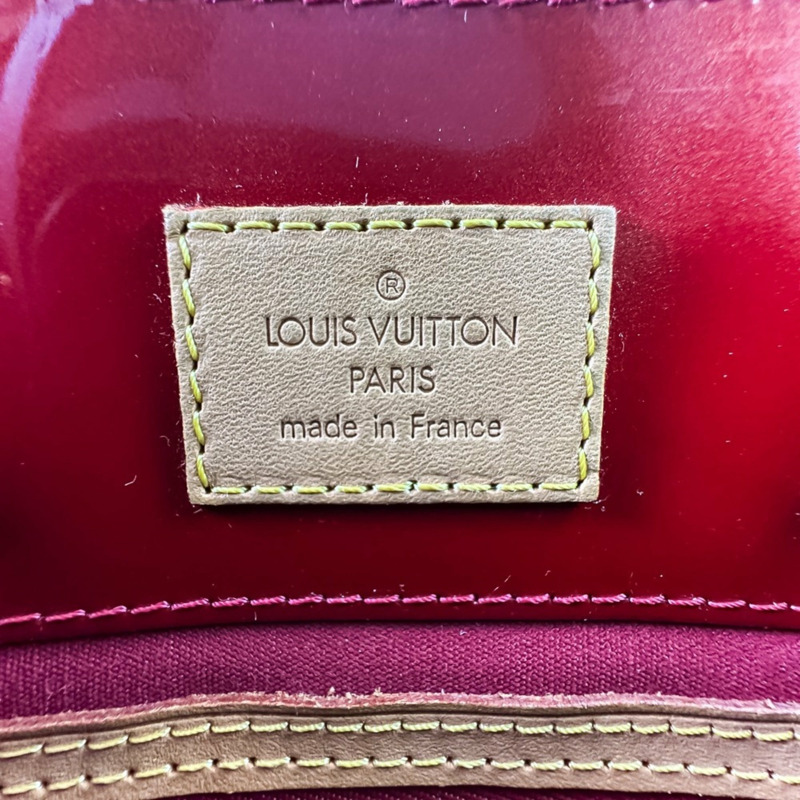 路易威登 Monogram Vernis Lead PM 手提包 M91990 紅色 女士-8