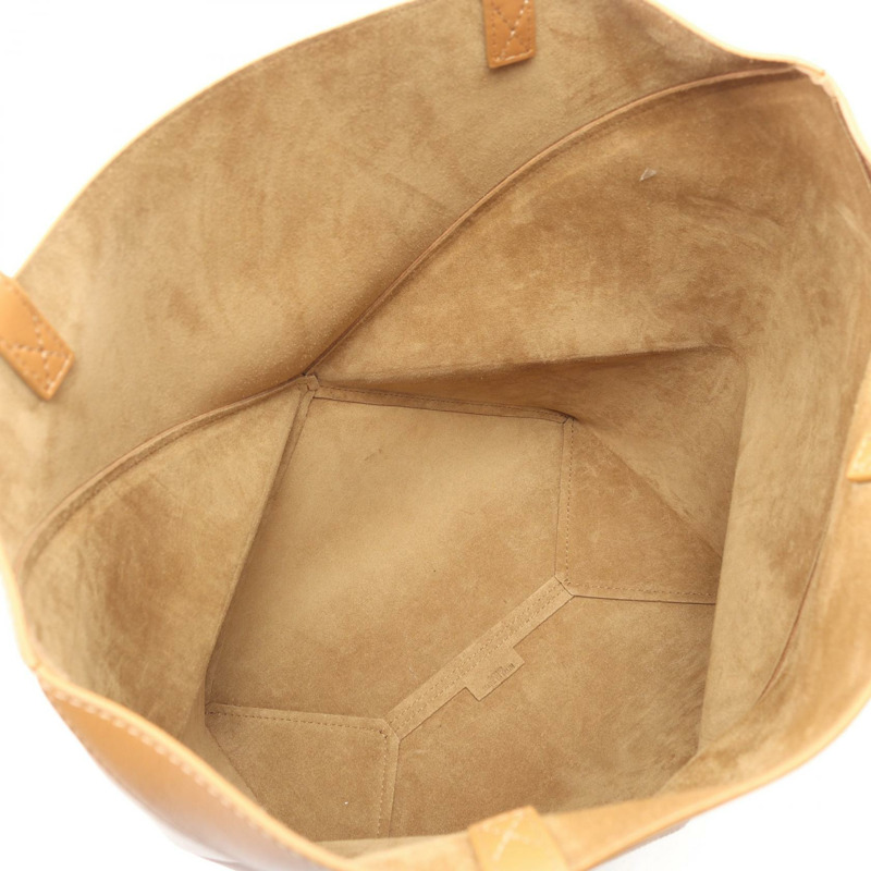 LOEWE PUZZLE TOTE 中型單肩包 A657G50X01 皮革棕色二手女款-2