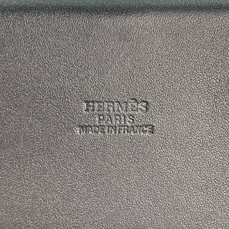 「JL精品代購」愛馬仕黑/深藍色herbag cabas帆布拼皮手提單肩托特包-27