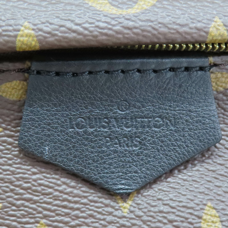 棕色 原花 帆布 Palm Springs MM 後背包【LOUIS VUITTON LV 路易威登】 M44874-7
