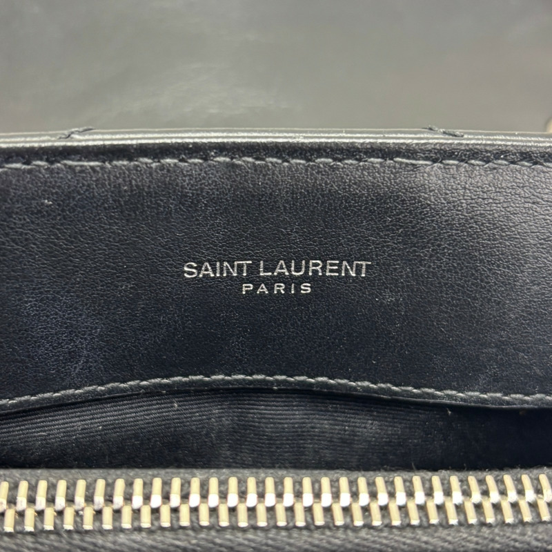 黑色 皮革 Loulou Small 肩背包【SAINT LAURENT YSL 聖羅蘭】 494699-6