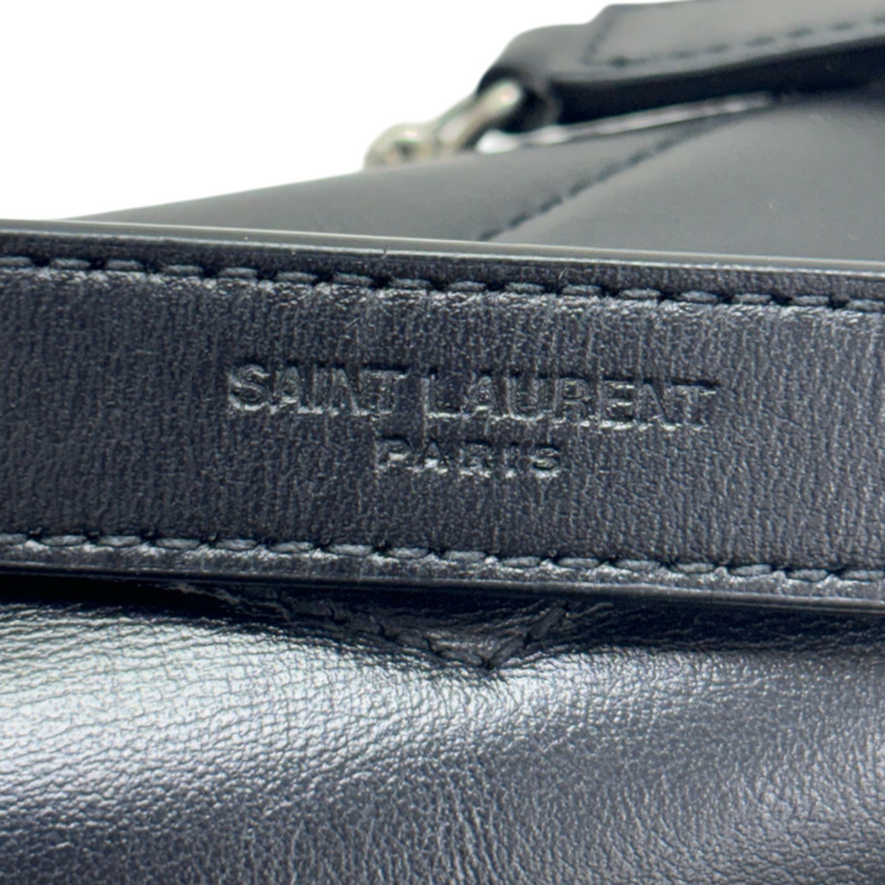 黑色 皮革 Loulou Small 肩背包【SAINT LAURENT YSL 聖羅蘭】 494699-8