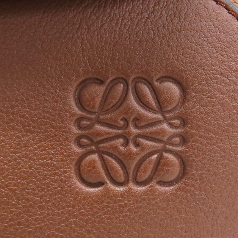 棕色 牛皮 GOYA 後背包【LOEWE 羅威】-7