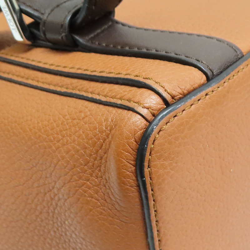 棕色 牛皮 GOYA 後背包【LOEWE 羅威】-13