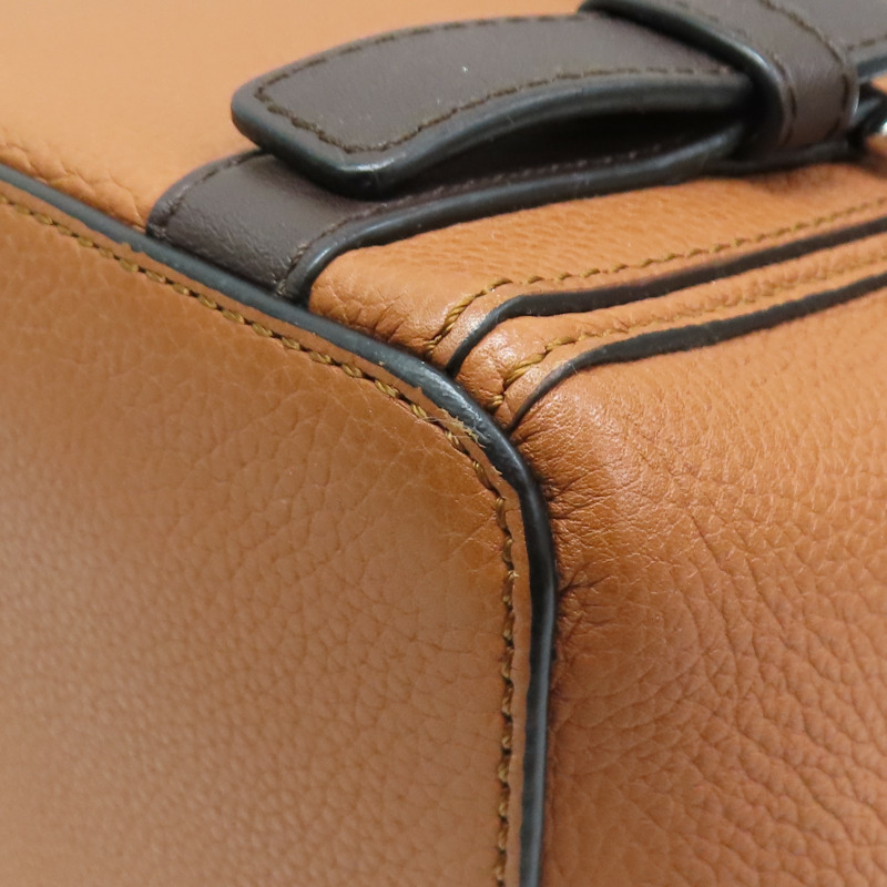 棕色 牛皮 GOYA 後背包【LOEWE 羅威】-14