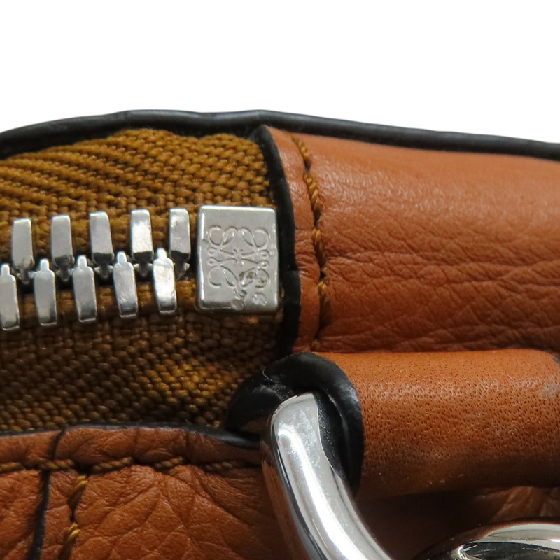 棕色 牛皮 GOYA 後背包【LOEWE 羅威】-16