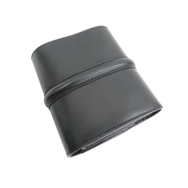 黑色 牛皮 Small Trifold Wallet 16 三折 短夾【CELINE 賽琳】 10F523CQ7-3