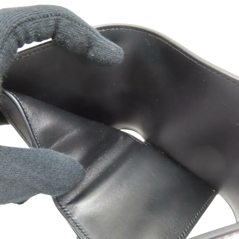 黑色 牛皮 Small Trifold Wallet 16 三折 短夾【CELINE 賽琳】 10F523CQ7-5