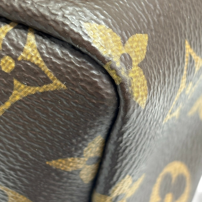 棕色 原花帆布 Palm Springs PM 後背包【LOUIS VUITTON LV 路易威登】 M41560-11