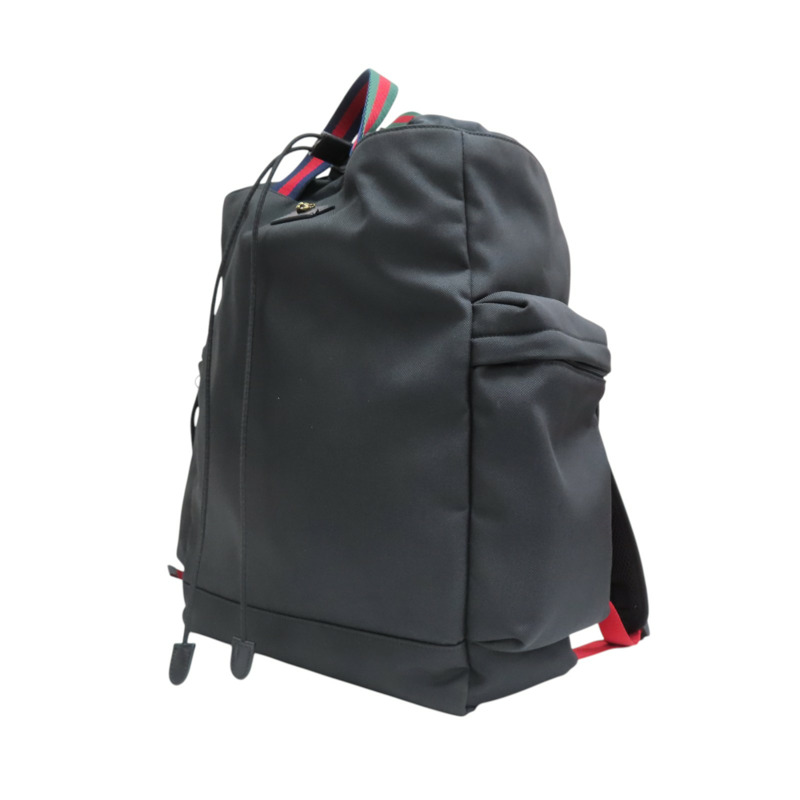 黑色 帆布 尼龍 Sherry Line 後背包【GUCCI 古馳】 450979-2