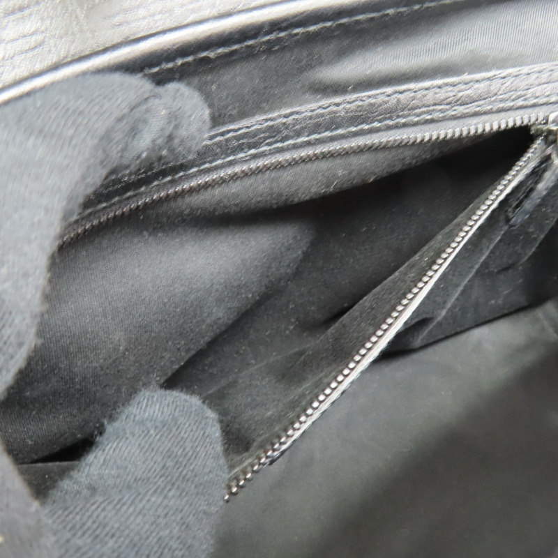 黑色 GG 帆布 Bamboo Bullet 手提包【GUCCI 古馳】 111713-5