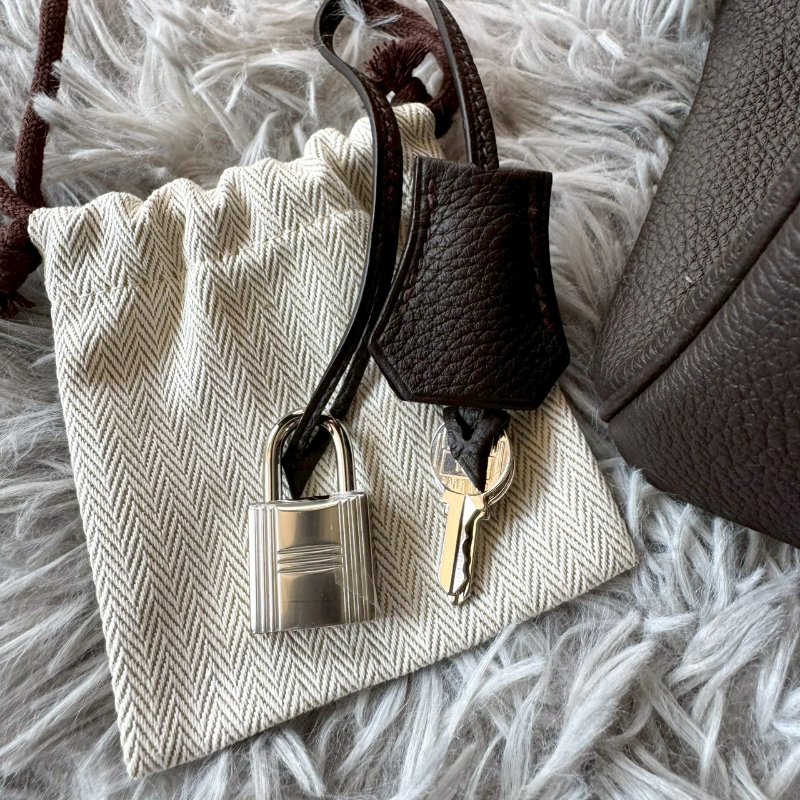 Hermes Birkin 30 新色 T3棗棕色 togo皮 銀釦 柏金包 K刻 台灣購證-4