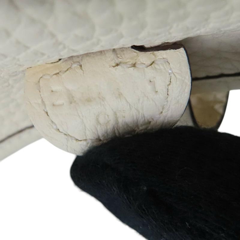 奶油白 Clemence牛皮 Evelyne Mini 肩背包 Z刻 銀扣【HERMES 愛馬仕】 H069426CK-5