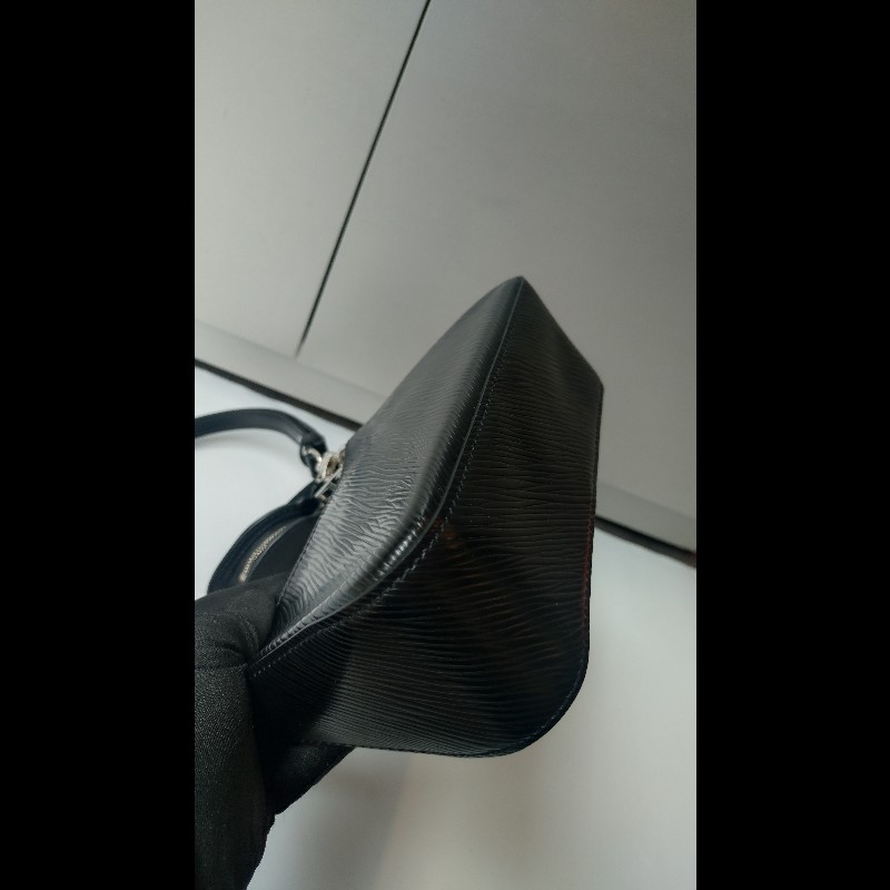 LV 黑底白點點EPI草間彌生限定兩用小包-12