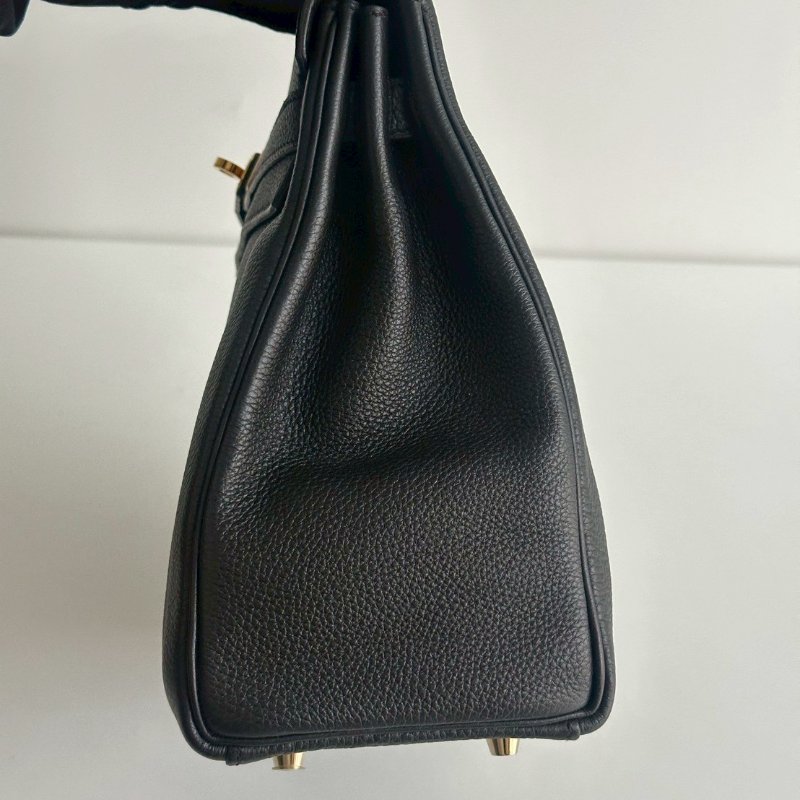 98新✨ Hermès 愛馬仕 Kelly 32 黑色金釦-9