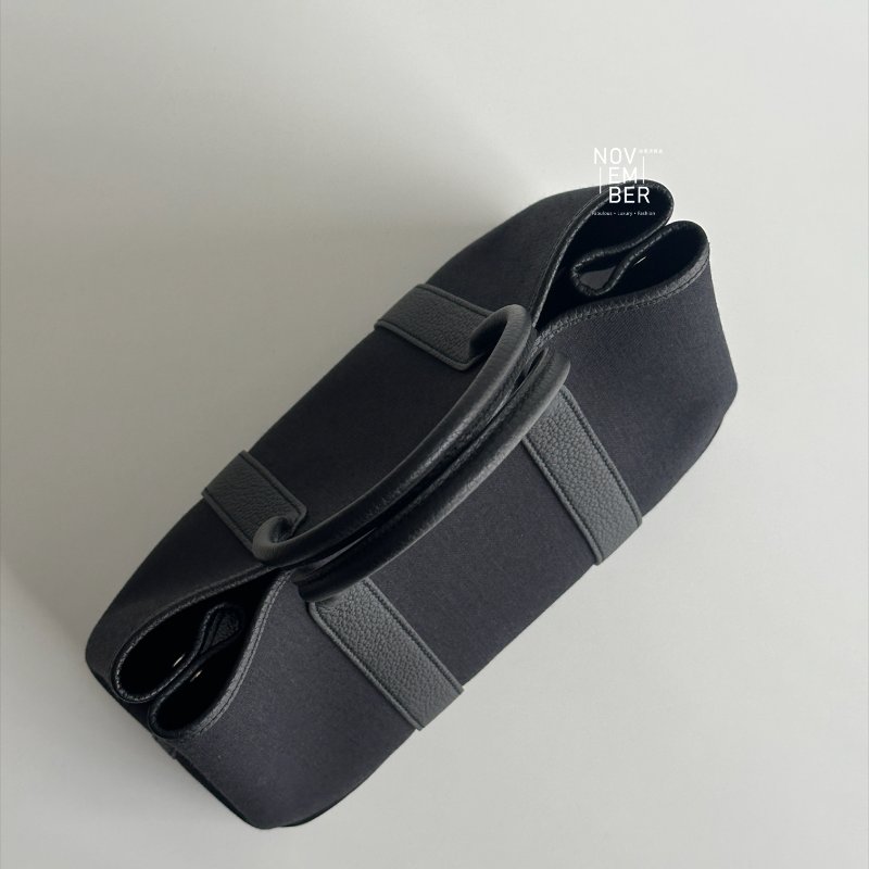 閒置新🫰🏻有購證🙌🏻 Hermès 愛馬仕 Garden Party 30 帆布黑-2