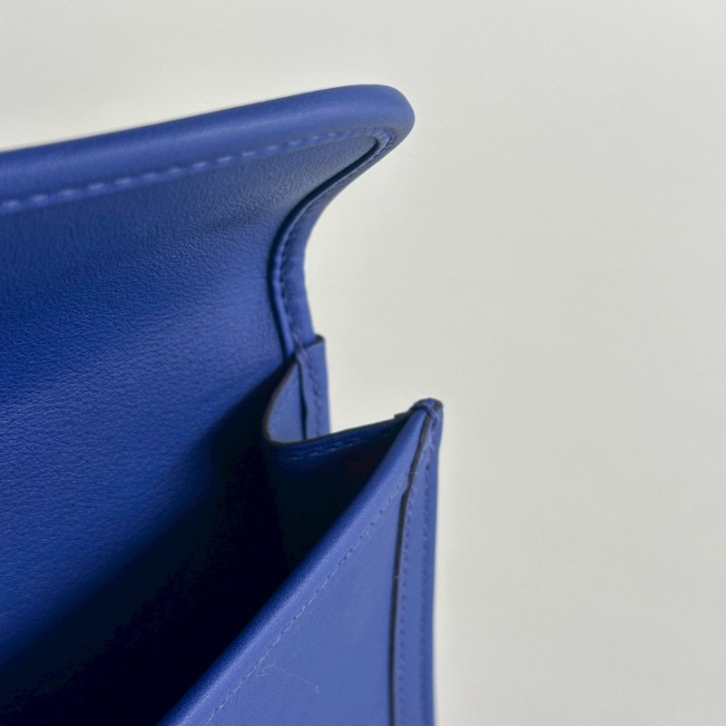98新✨ 有購證🙌🏻 Hermès 愛馬仕 Jige 手拿包 電光藍-7
