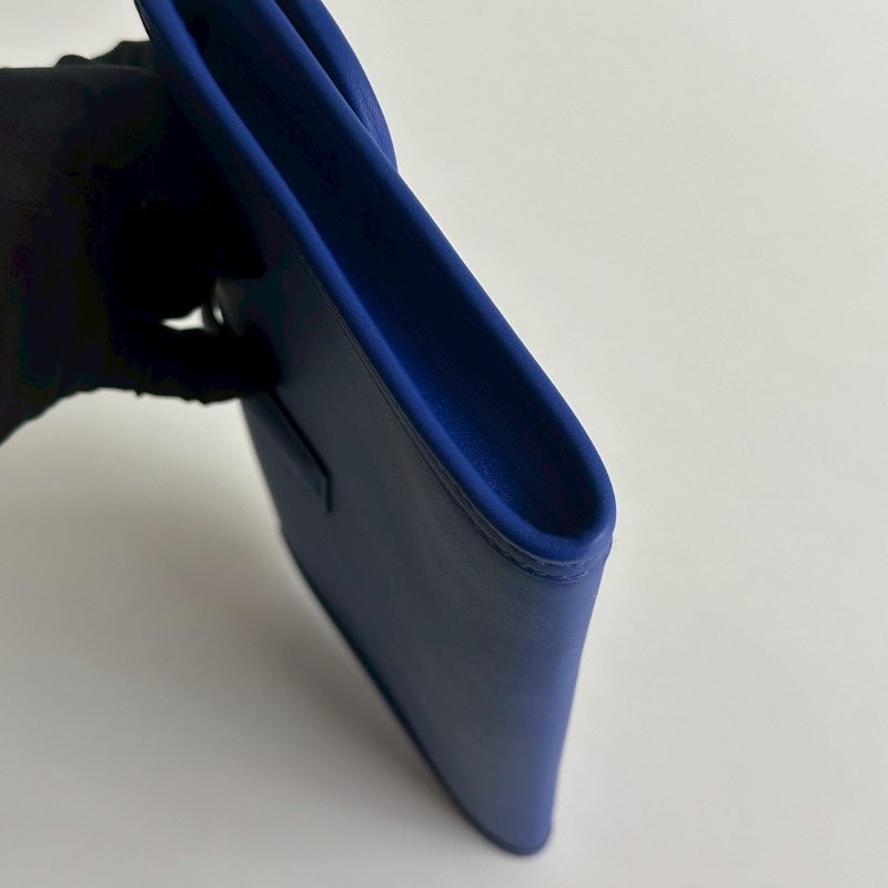 98新✨ 有購證🙌🏻 Hermès 愛馬仕 Jige 手拿包 電光藍-10