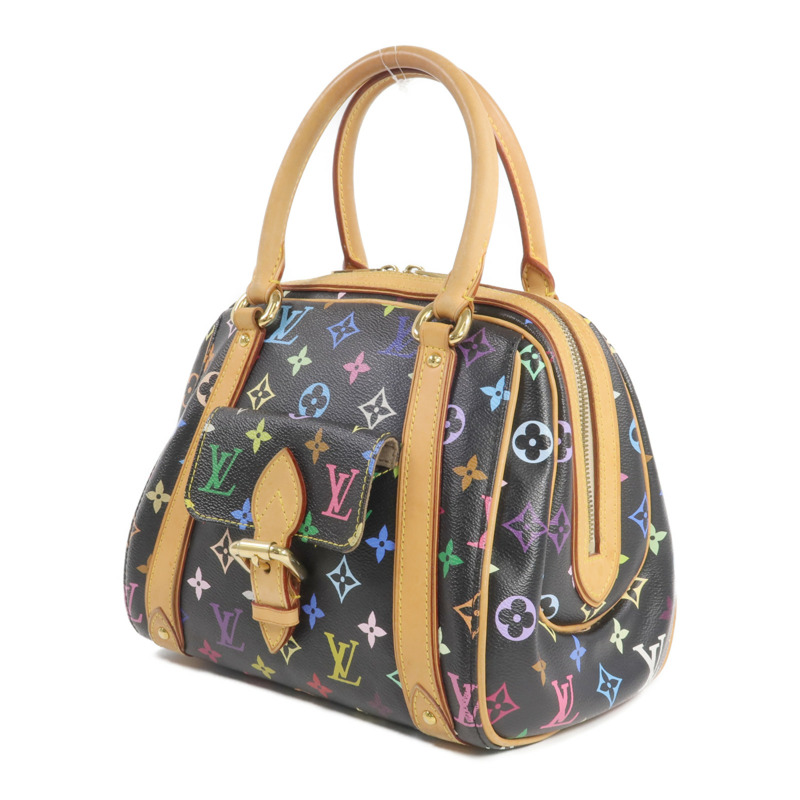 LOUIS VUITTON Monogram Multicolore Priscilla金扣手挽袋-2