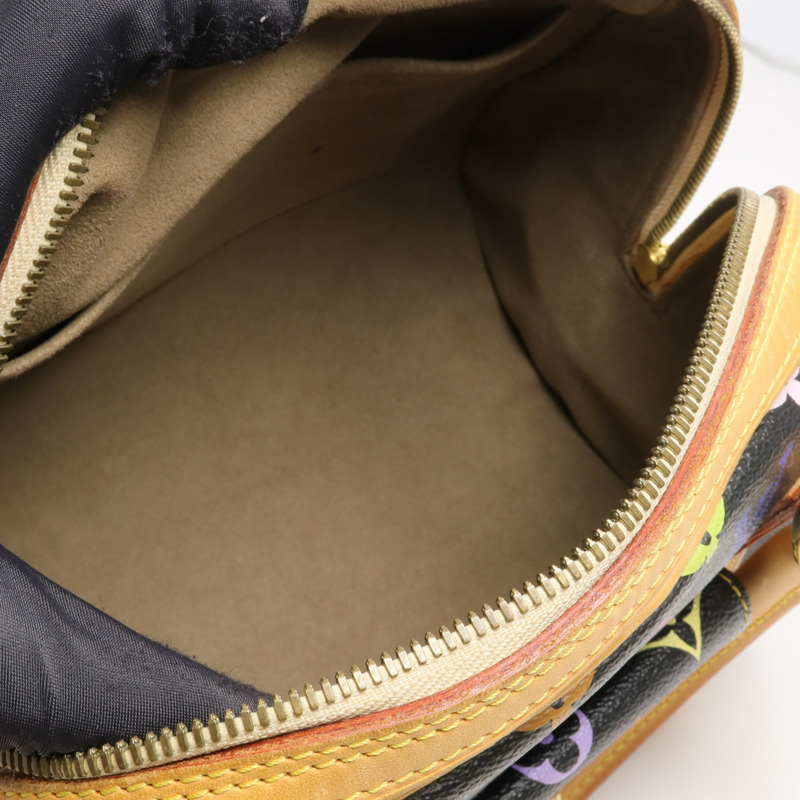 LOUIS VUITTON Monogram Multicolore Priscilla金扣手挽袋-13